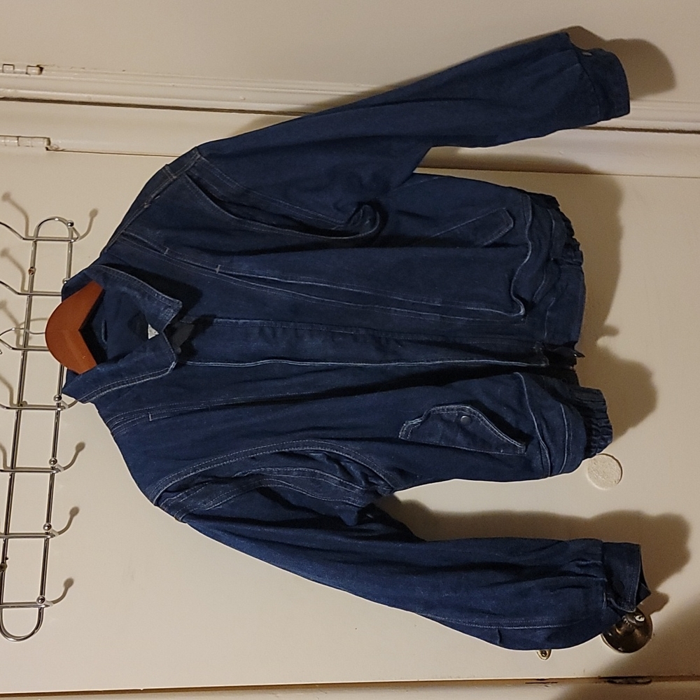 Vintage heavy lined denim jacket